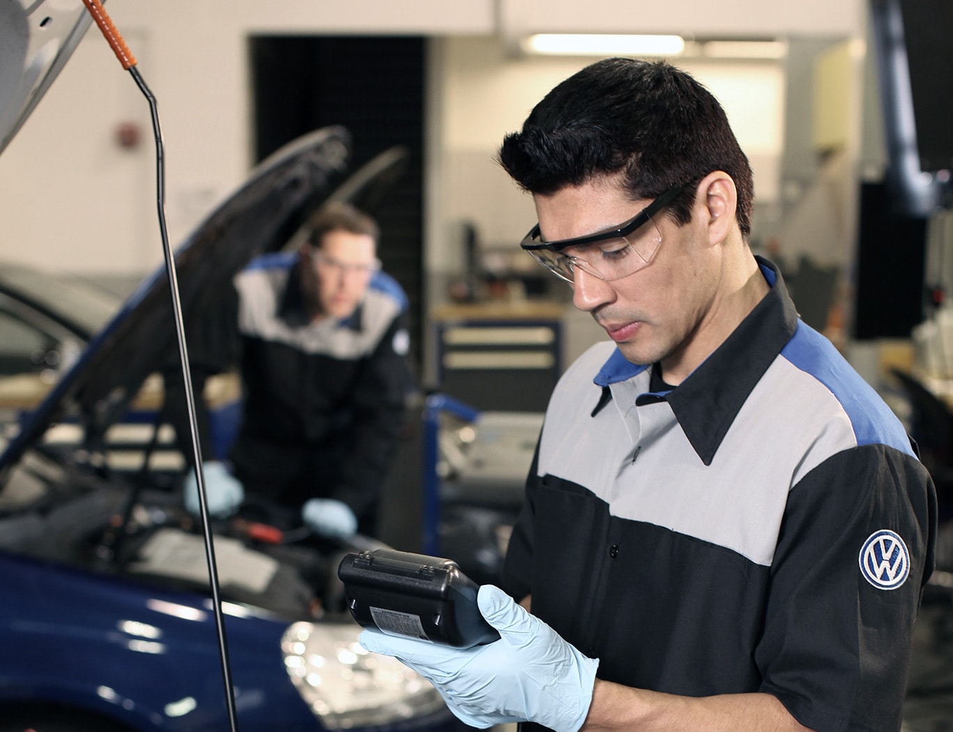 Person in Service Department
